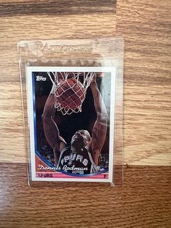 Dennis Rodman – Vintage Topps San Antonio Spurs Basketball Card
