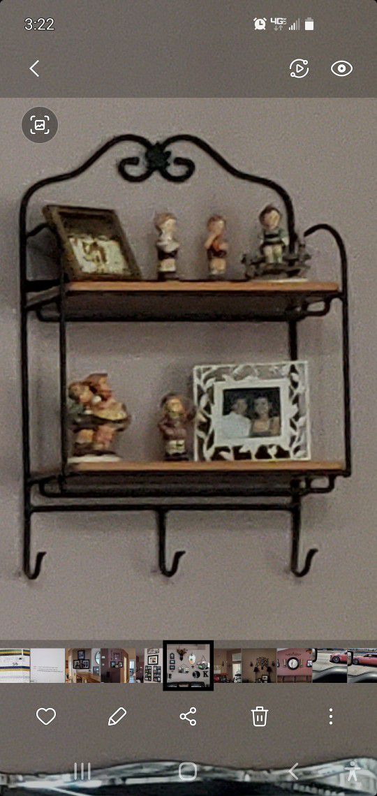 Longaberger Shelf Display. 
