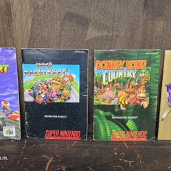 Video Games Instruction Booklet 