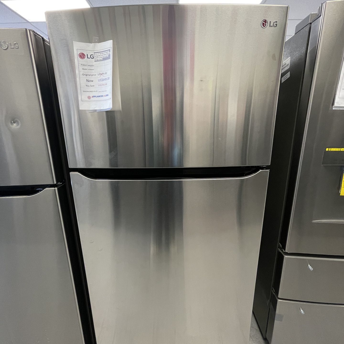 LG Double door/New one/never Used Refrigerator 