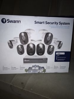 8 Camera Swann Security System w/ DVR