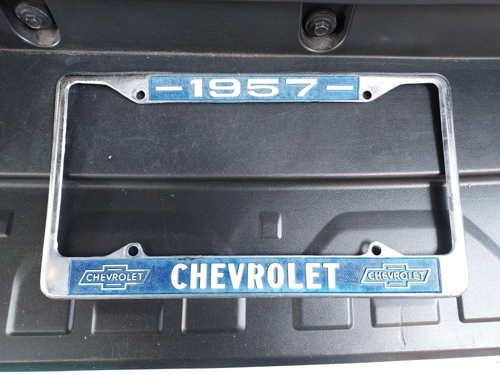 1957 Chevy License Plate Frame Chevrolet Bel Air 210 Nomad