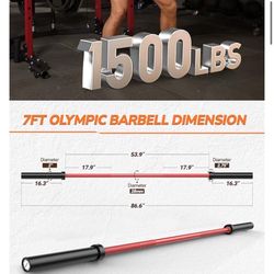 Olympic Barbell For Weight Training 