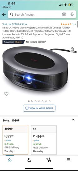 Nebula Cosmos Projector