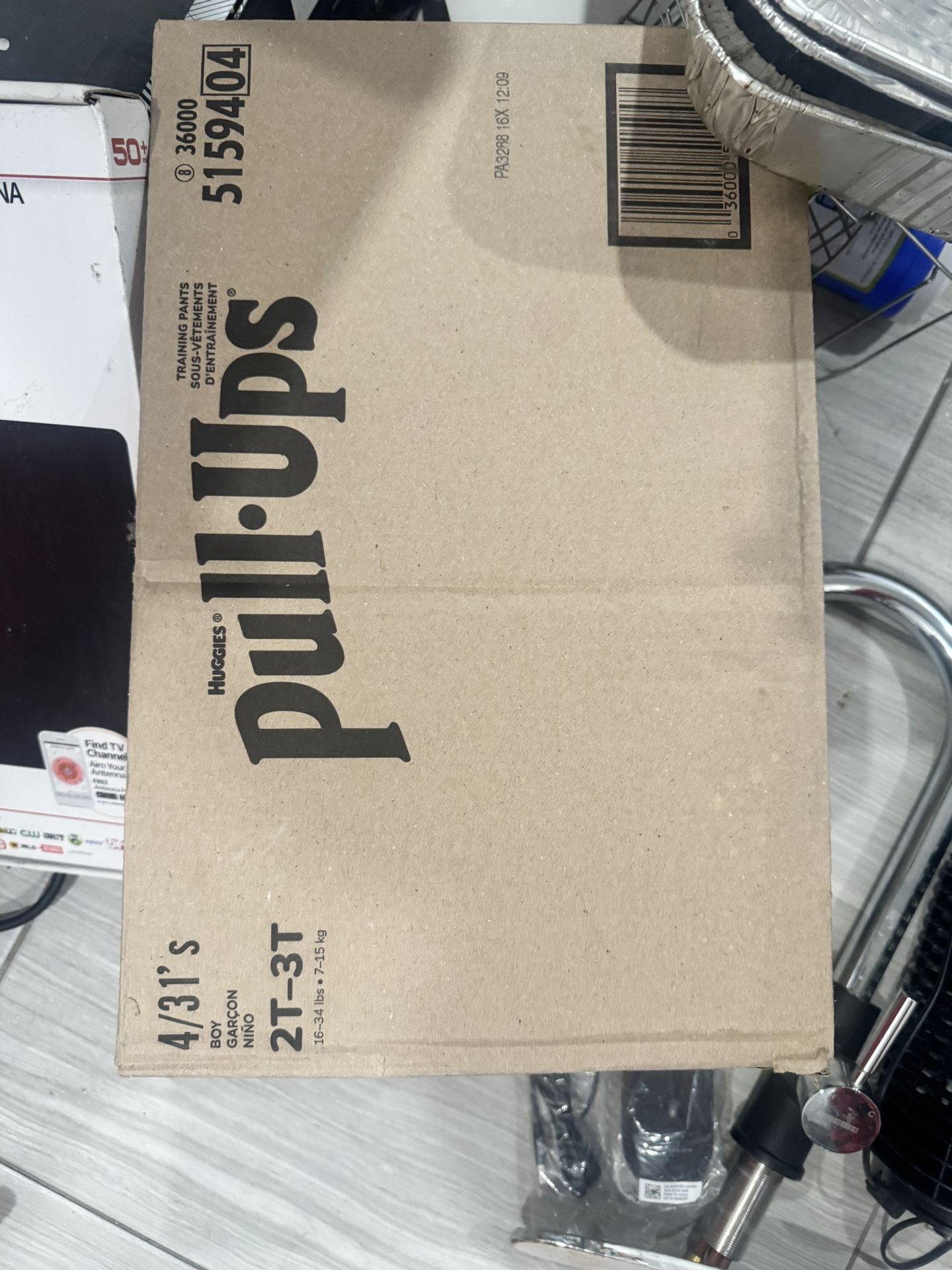 Pull-ups Baby Diapers 124 Count