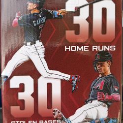 CORBIN CARROLL 30/30 CLUB MYSTERY BOBBLEHEAD