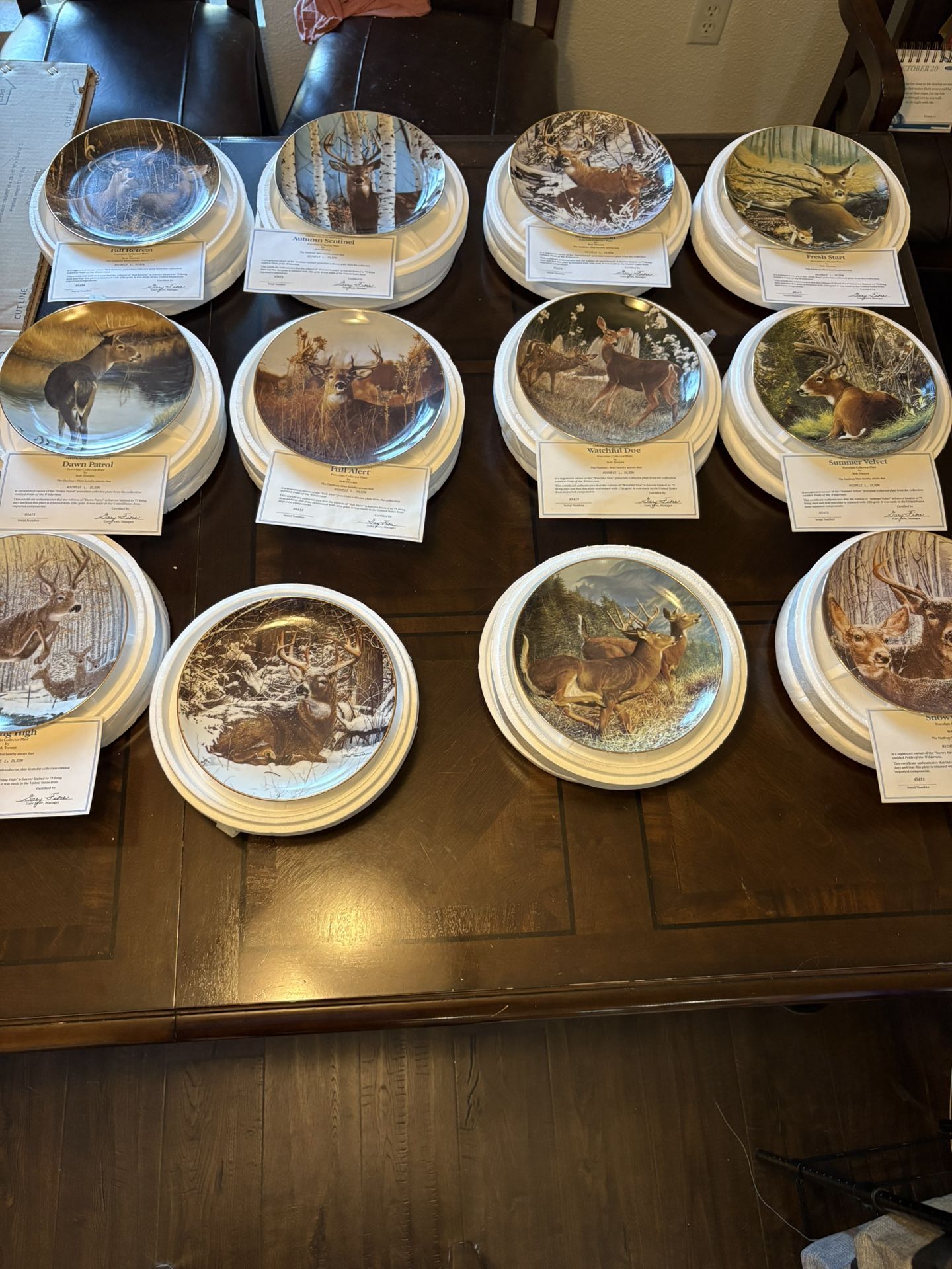 Pride of the Wilderness Danbury Mint Collector plates