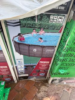 Coleman 18x48 pool