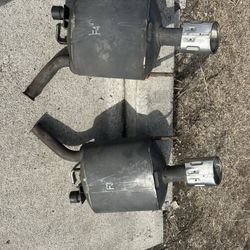 2013 INFINITY G37 SEDAN MUFFLERS