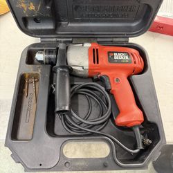 Black And Decker Corded Drill