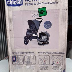 Chicco Activ3 Jogging Travel System All Terrain Solar