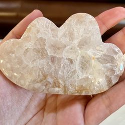 Flower Agate Cloud Carving