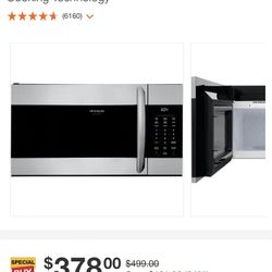 Brand New Frigidaire Over the Range Microwave