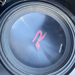 12” Alpine Type R Sub 
