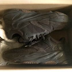 Size 10.5 - adidas Yeezy Boost (contact info removed) Utility Black Shoes