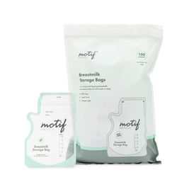Motif Medical Breatmilk Storage Bags 100ct (8 sets available)