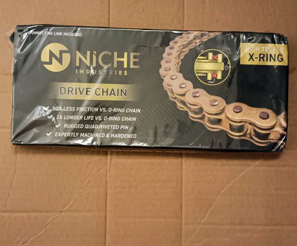 Motorcycle Chain NICHE 520 GOLD