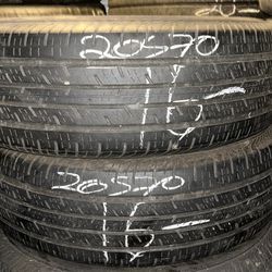 Pair of 205/70/16 Continental