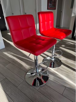 Brand new - Red Bar Stools For Sale