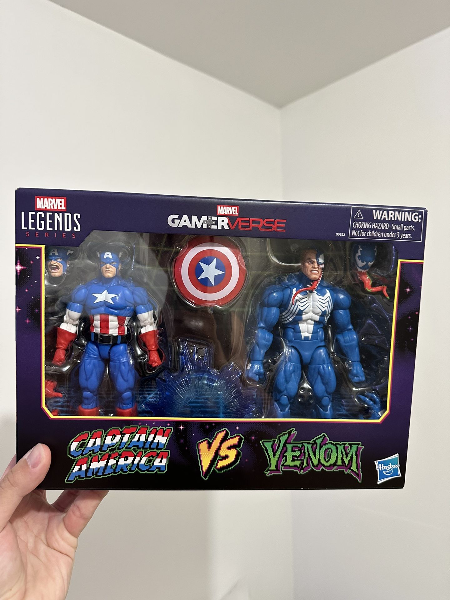 Marvel Legends Gamer Verse Captain America And Venom