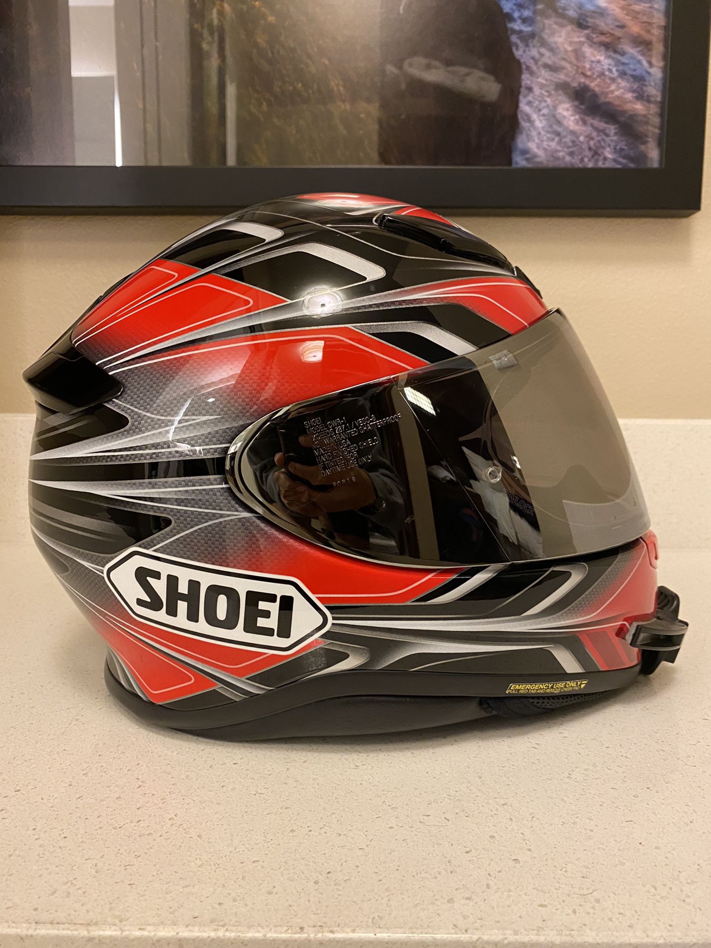 Shoei Rf-1200 Size Md Motorcycle Helmet