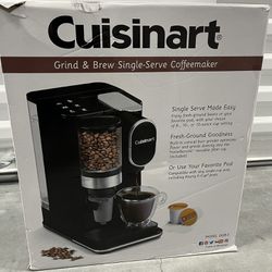 CUISINART GRIND AND BREW SINGLE-SERVE COFFEEMAKER