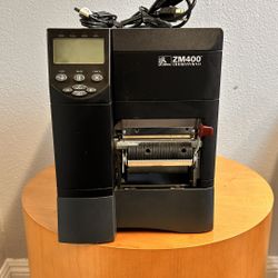 Zebra ZM400 Thermal Transfer Label Printer USB Serial Parallel