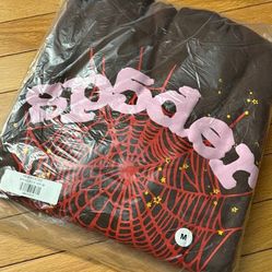 Brown spider hoodie