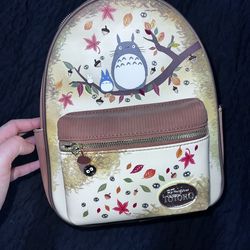 Studio Ghibli My Neighbor Totoro Fall Leaves Mini Backpack
