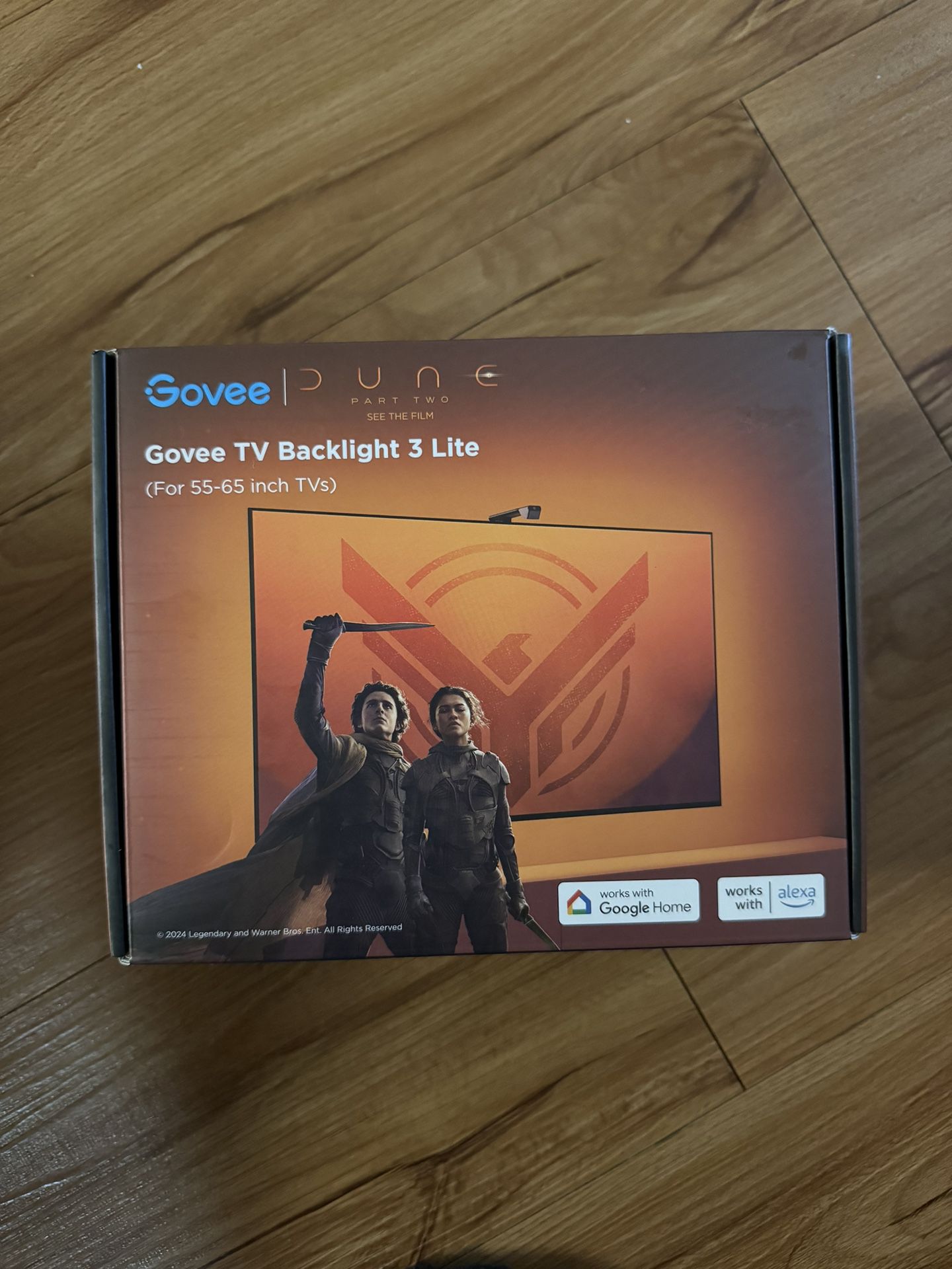 Govee TV Backlight 3 Lite with Fish-Eye Correction Function Sync to 55-65 Inc...