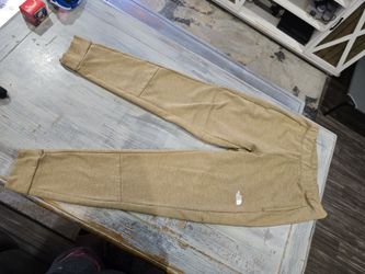 The North Face Women’s Fleece Jogger Sweatpants Tan Drawstring Size S