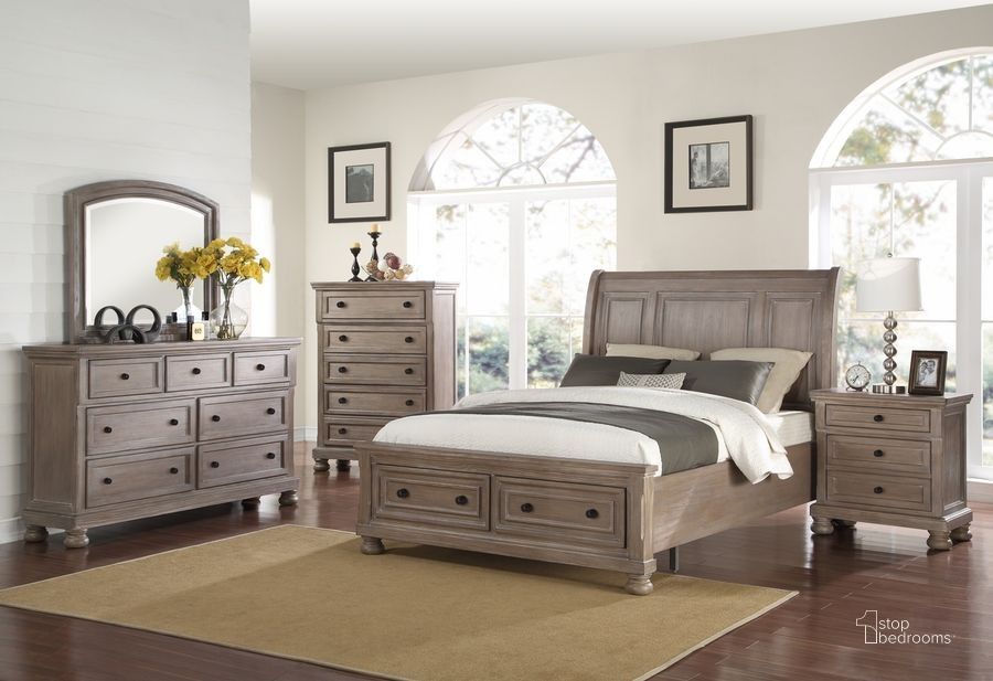 Queen Sleigh Bed With Matching Dresser