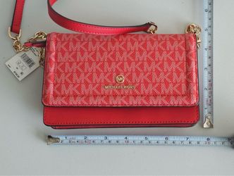 Michael Kors MK Jet Set Small Two Tone Smartphone Crossbody