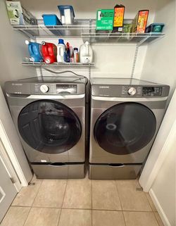 SAMSUNG FRONT LOAD WASHER/DRYER
