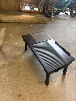 Laptop folding table