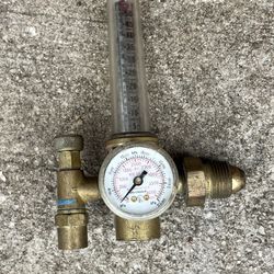 VICTOR Argon CO2 Regulator Flowmeter Model: HRF 1425-580 For MIG & TIG Welding Welding Supplies Tools