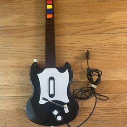 Guitar Hero RedOctane PS2 Wired Controller PSLGH Black
