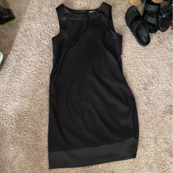 All Black Maxi Dress, Size 8 By Christopher And Banks