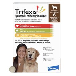 3 Pack Flea Treatment: 60 -120 Lbs