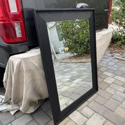 Wall mount mirror
