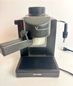 Salton/Maxim Express EX450  Espresso & Cappuccino Maker With Frother Black