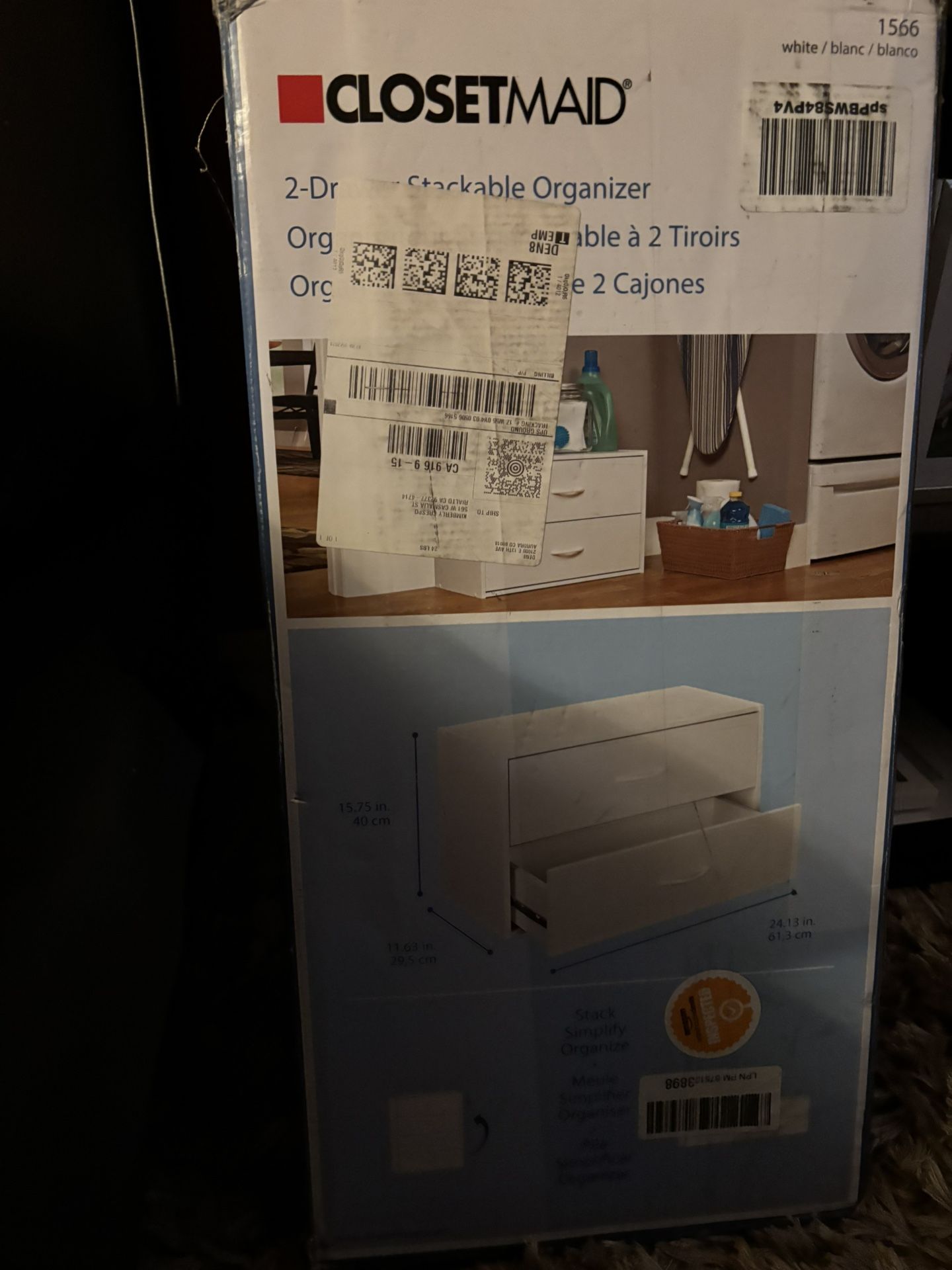 Closet Maid Stackable Organizer 