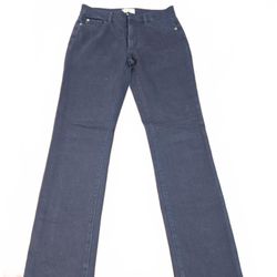 DL1961  Sample Coco Straight Jeans  25 Flatiron Dark Blue Wash High Rise 25x33