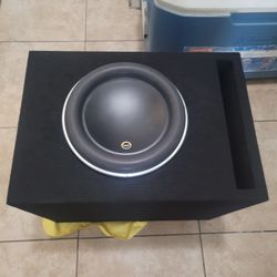 10W7 JL Audio Anniversary Edition With Brand New Ported Enclosure