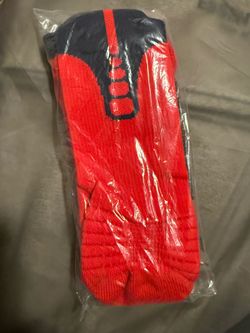 RED Nike elite socks