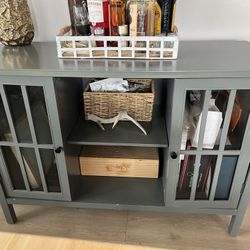 Grey cabinet