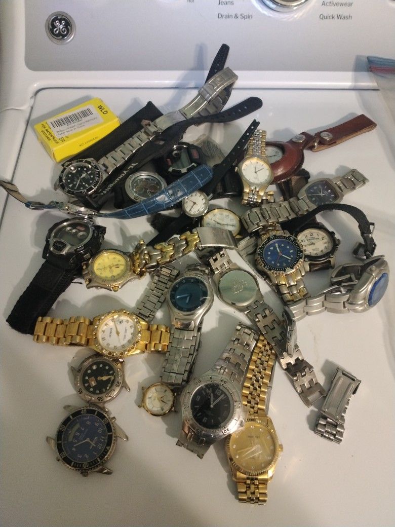 Watch Lot New And Vintage