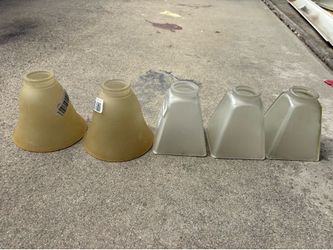 Polished Square Glass Light Covers