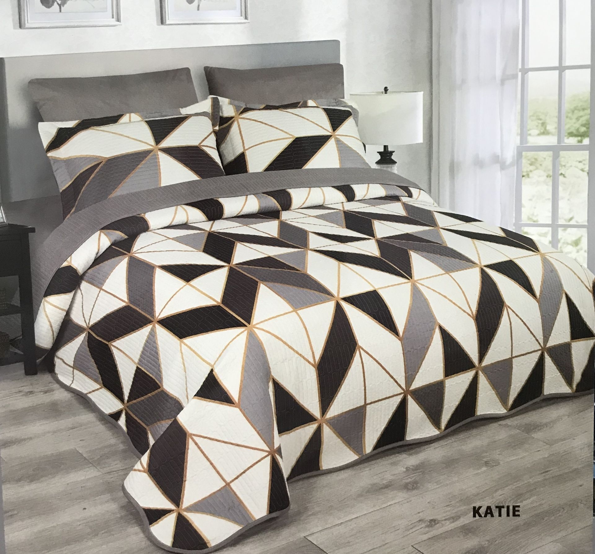 3 Pcs Quilt King Size