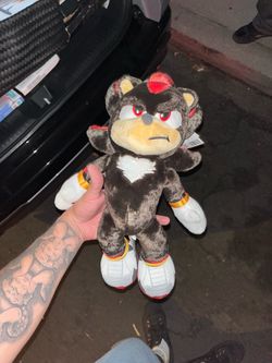 Build A Bear Shadow From Sonic The Hedgehog 3 PLUSH Stuffed NO sound Box NEW!!